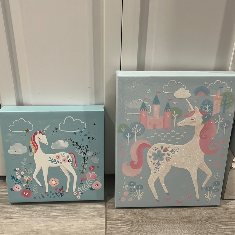Unicorn wall art